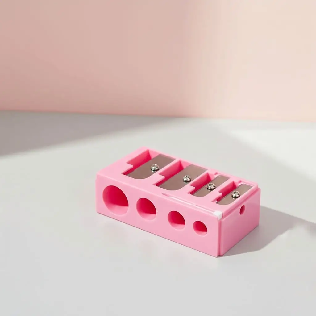 Temperamatite Make-up Rosa 4 Fori Professionale