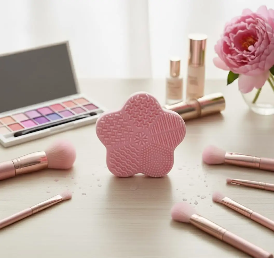Spazzola Pulizia Pennelli Make-up